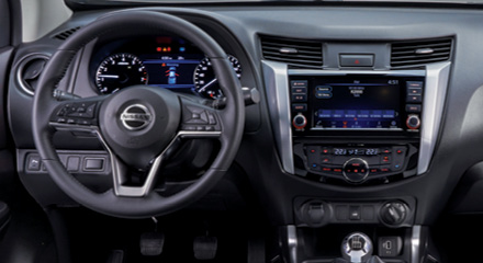 Nissan Navara LE Model Steering, Radio and Touch Screen